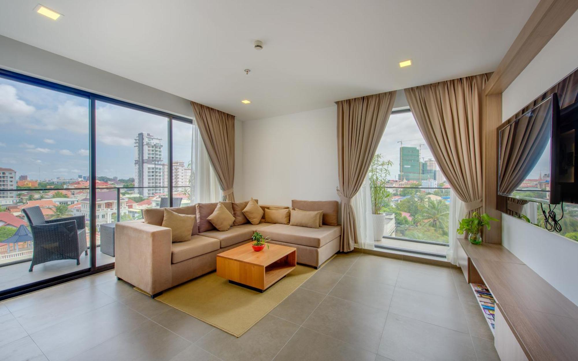 Mansion 51 Hotel & Apartment Phnom Penh Eksteriør billede