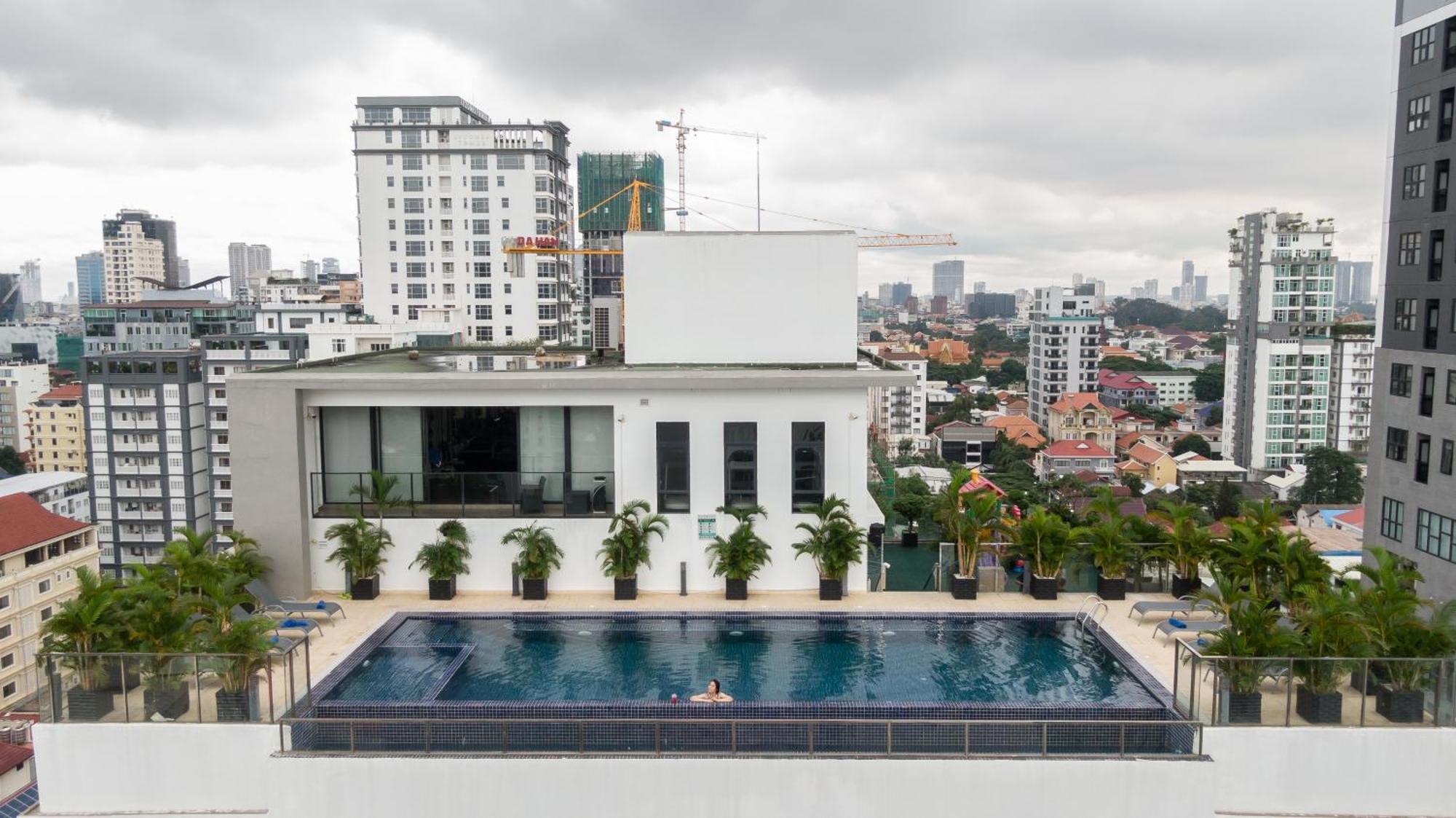 Mansion 51 Hotel & Apartment Phnom Penh Eksteriør billede